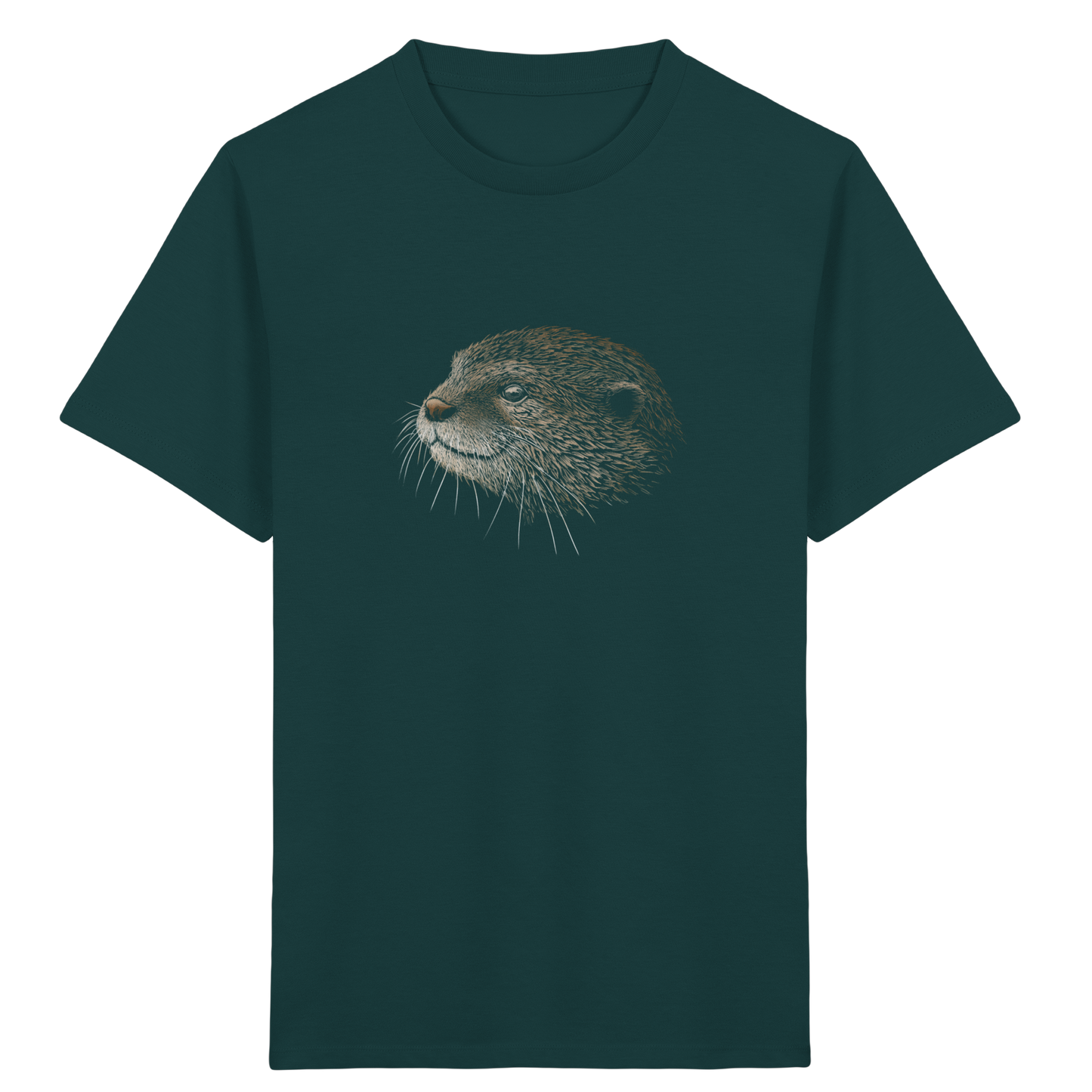 Otter Bleistift Zeichnung KritzelKunst - Kids Organic Shirt