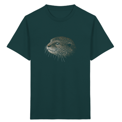 Otter Bleistift Zeichnung KritzelKunst - Kids Organic Shirt