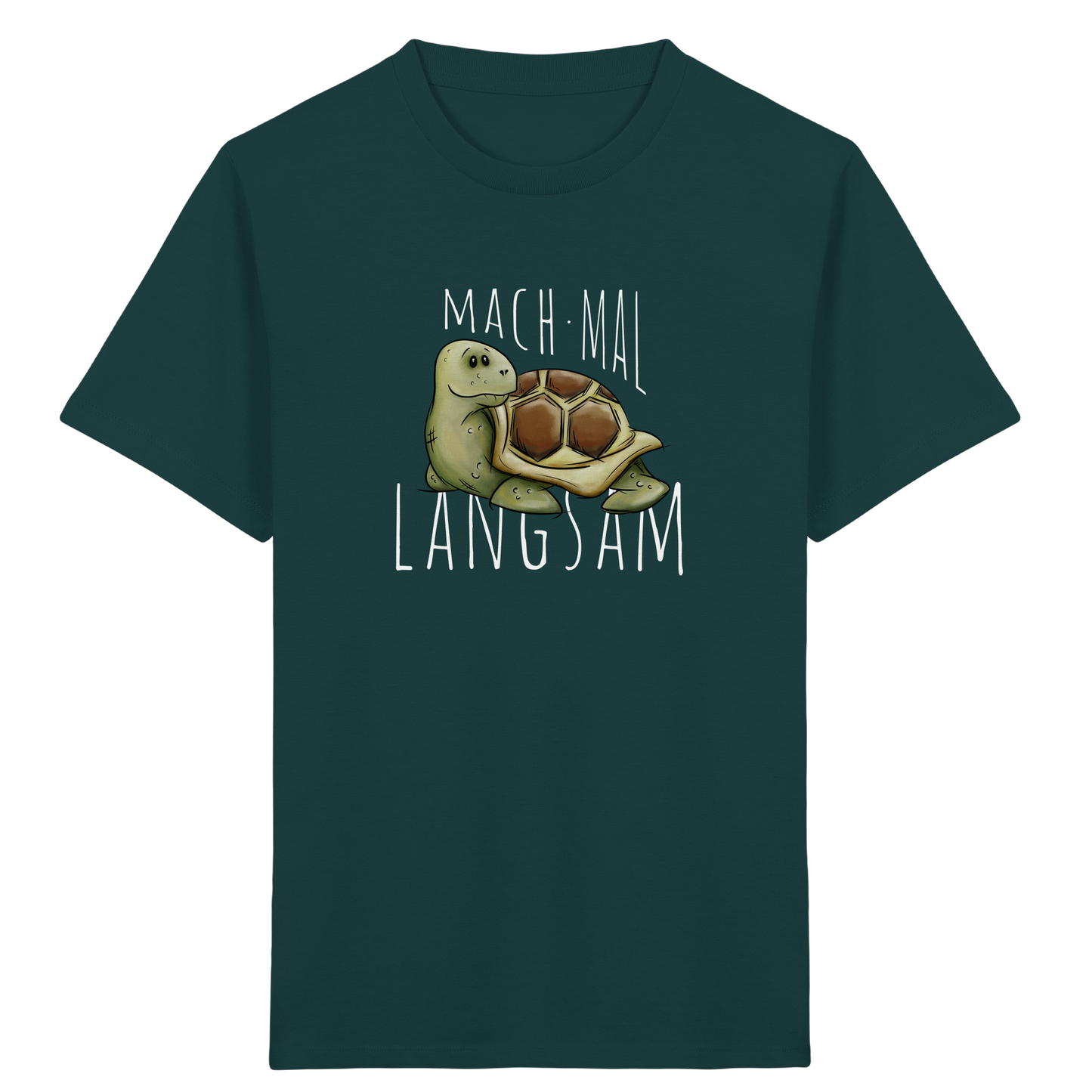 Mach mal langsam Schildkröte - Kids Organic Shirt