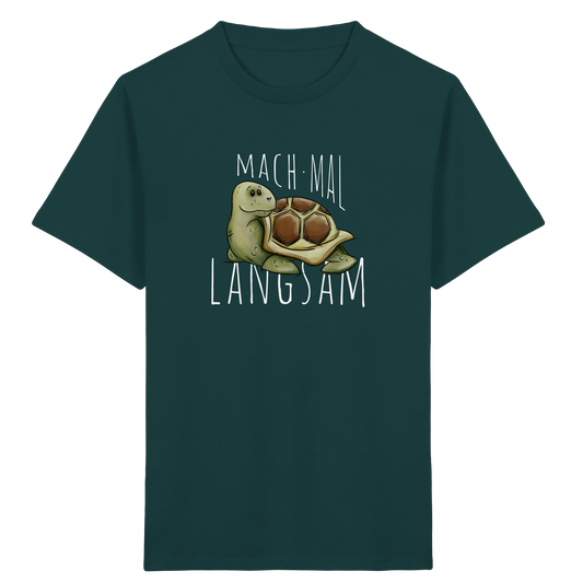 Mach mal langsam Schildkröte - Kids Organic Shirt
