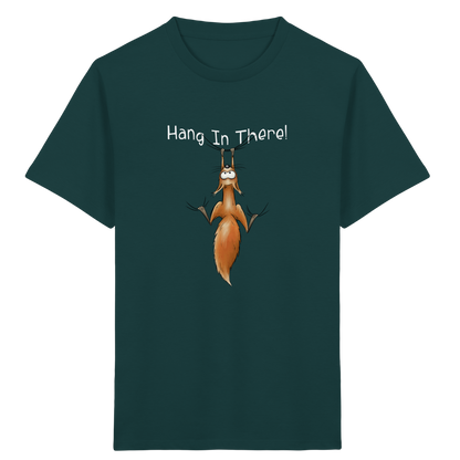 Hang In There | Lässiges Eichhörnchen - Kids Organic Shirt