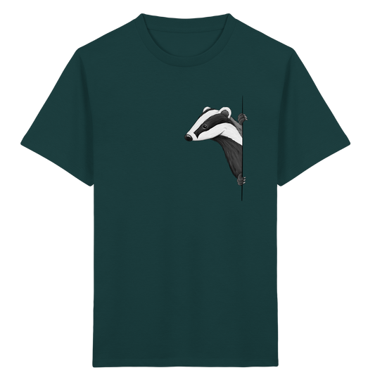 Lässiger Dachs Meister Grimbart - Kids Organic Shirt