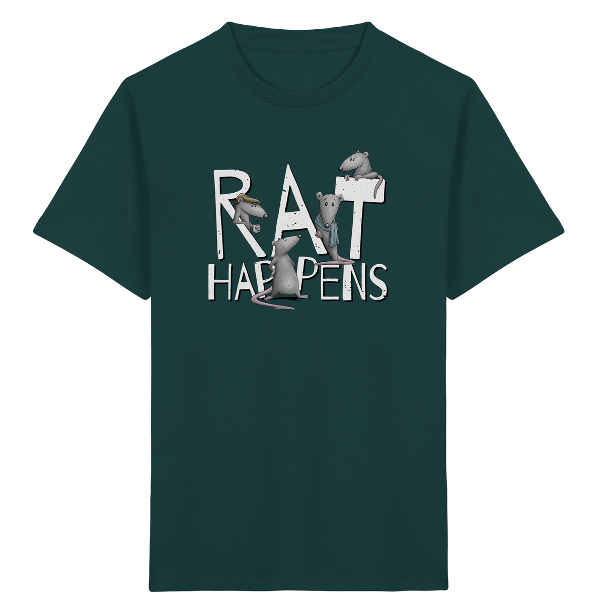 Rat Happens Ratten - Kids Organic Shirt