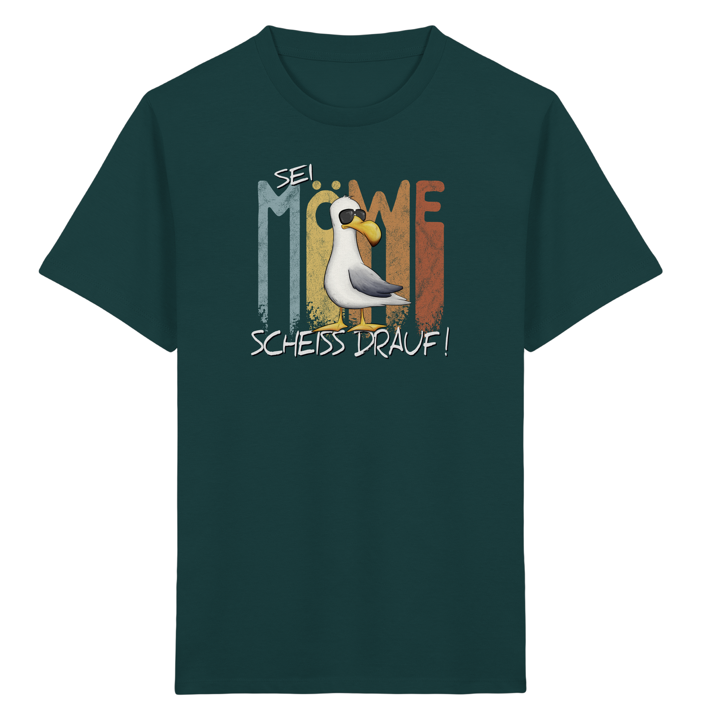 Sei Möwe Scheiß Drauf  - Kids Organic Shirt