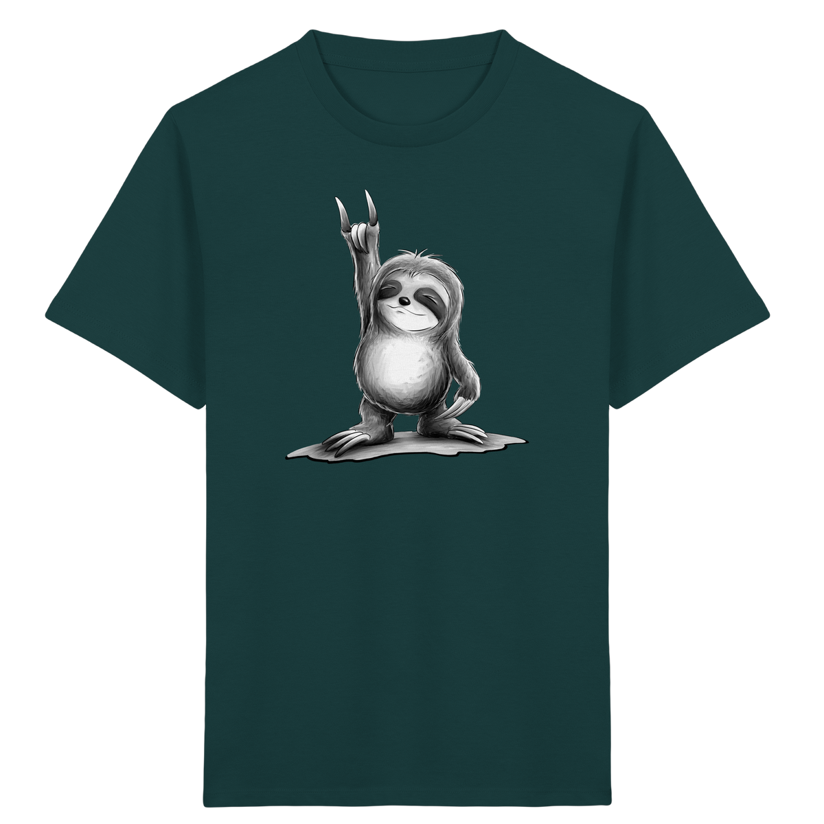 Rock On Party Faultier - Kids Organic Shirt