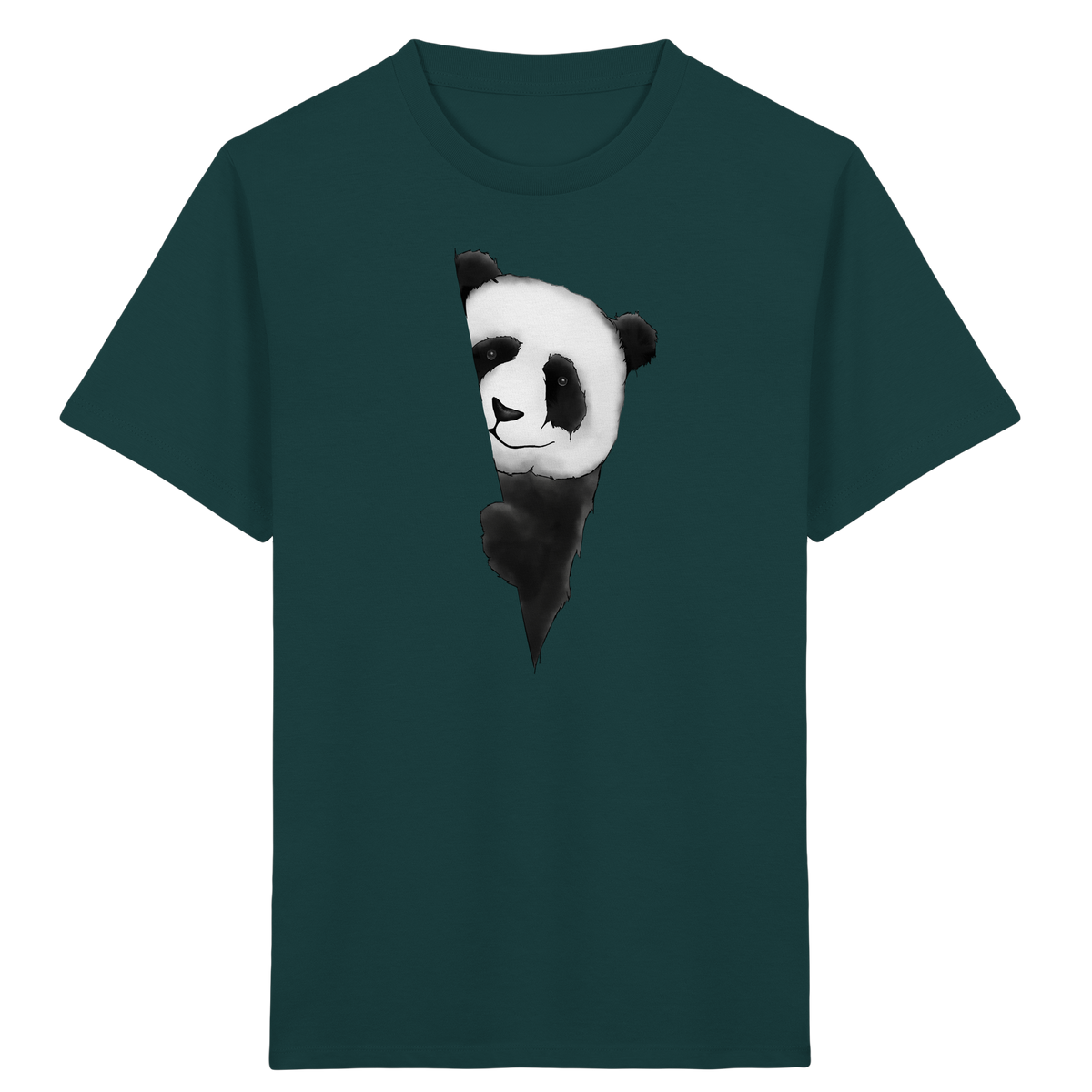 Panda Bär Illustration - Kids Organic Shirt