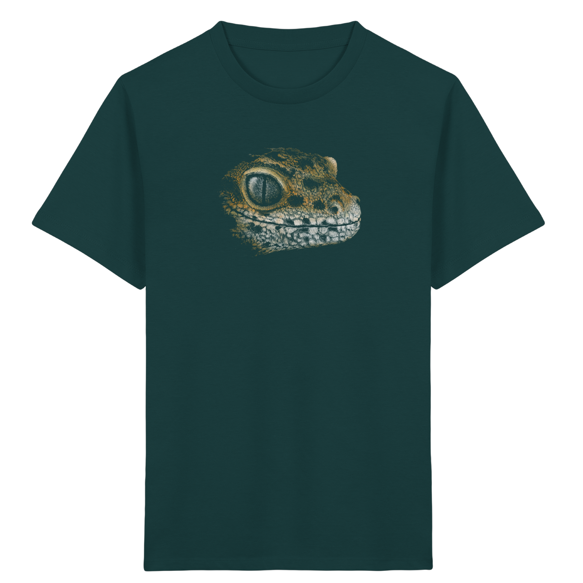Leopard Gecko Skizze Kritzelkunst - Kids Organic Shirt