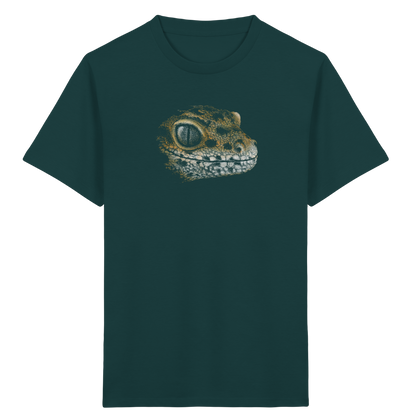 Leopard Gecko Skizze Kritzelkunst - Kids Organic Shirt