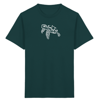 schwimmende Meeres-Schildkröte - Kids Organic Shirt
