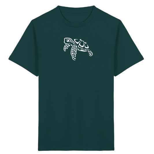schwimmende Meeres-Schildkröte - Kids Organic Shirt