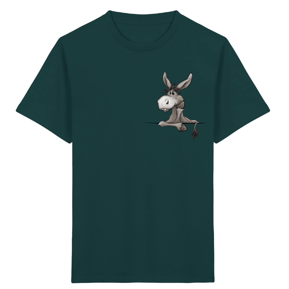 Lustiger lässiger Esel - Kids Organic Shirt