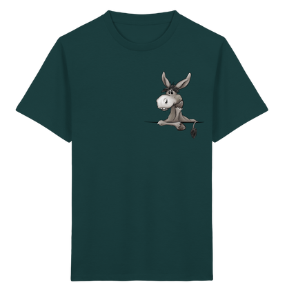 Lustiger lässiger Esel - Kids Organic Shirt