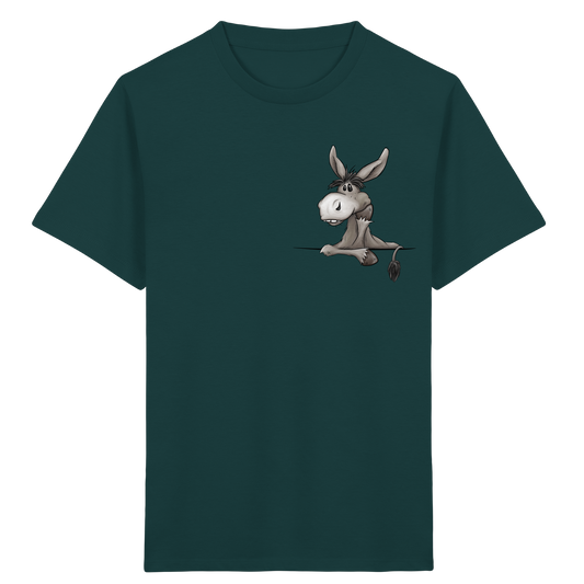 Lustiger lässiger Esel - Kids Organic Shirt