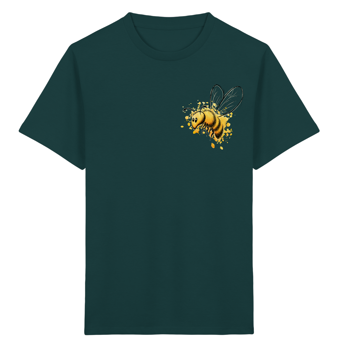 Lässige kleine Honig-Biene - Kids Organic Shirt