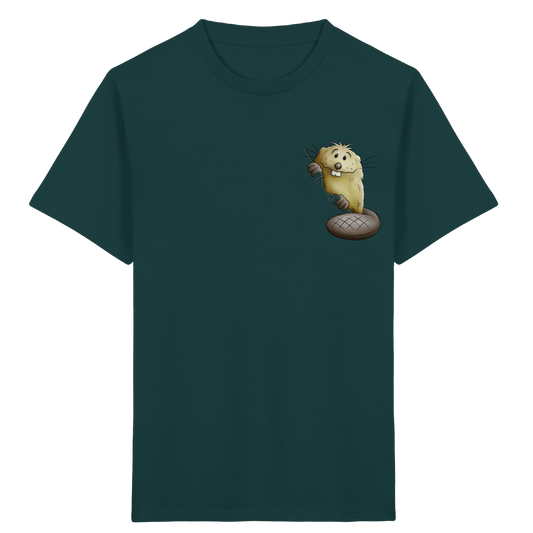 Lustiger frecher Biber - Kids Organic Shirt