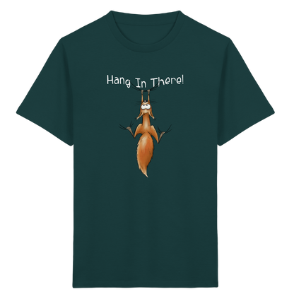 Hang In There | Lässiges Eichhörnchen - Kids Organic Shirt