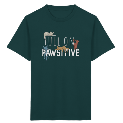 Full On Pawsitive! Gechillte Katzen - Kids Organic Shirt