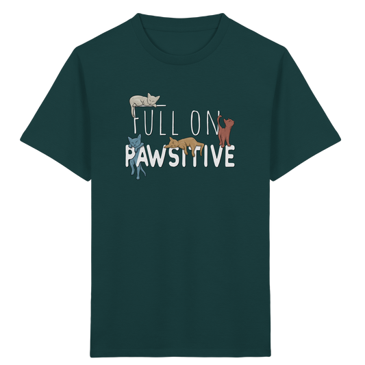Full On Pawsitive! Gechillte Katzen - Kids Organic Shirt