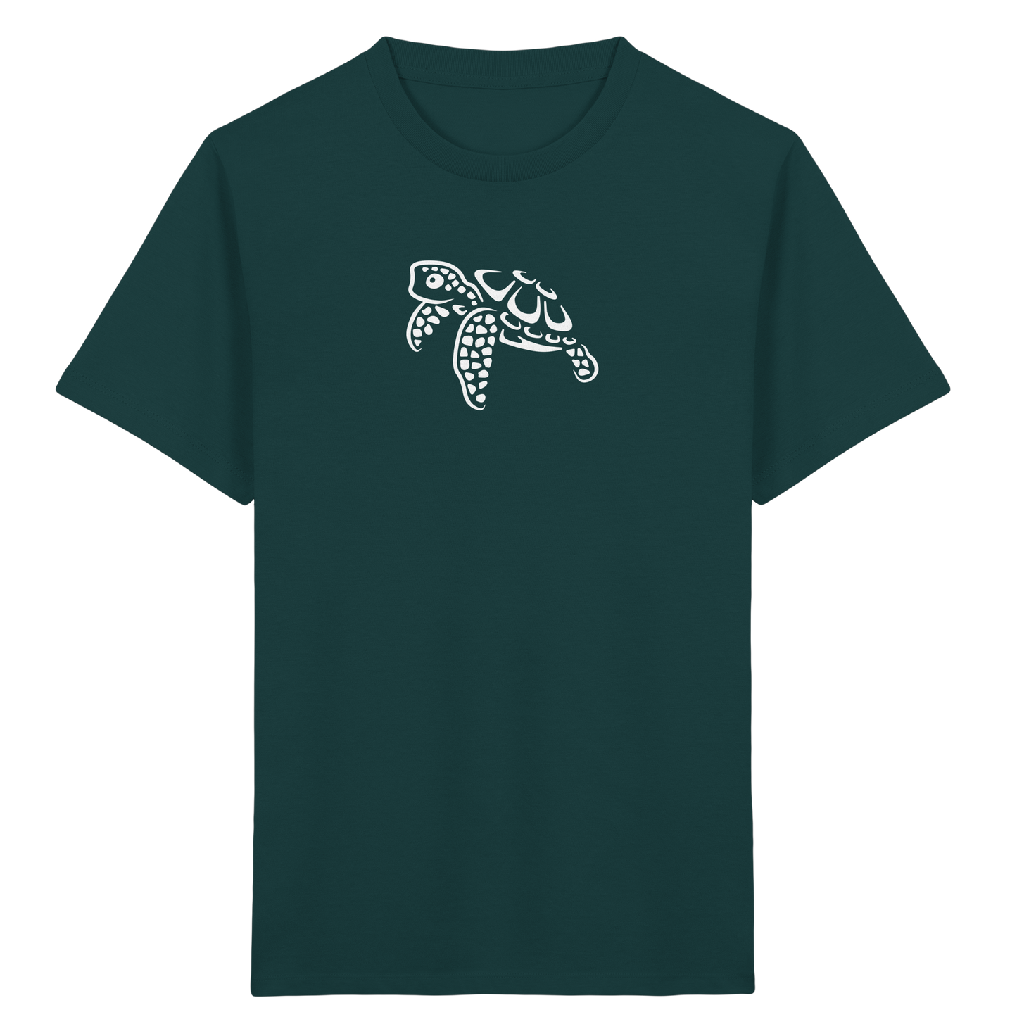 schwimmende Meeres-Schildkröte - Kids Organic Shirt