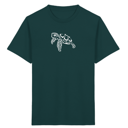 schwimmende Meeres-Schildkröte - Kids Organic Shirt