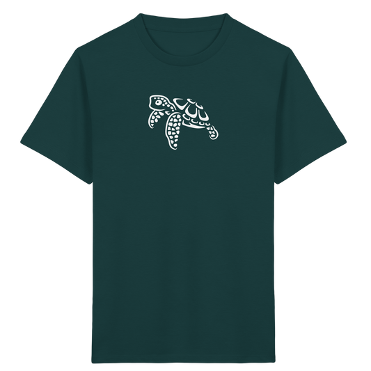 schwimmende Meeres-Schildkröte - Kids Organic Shirt