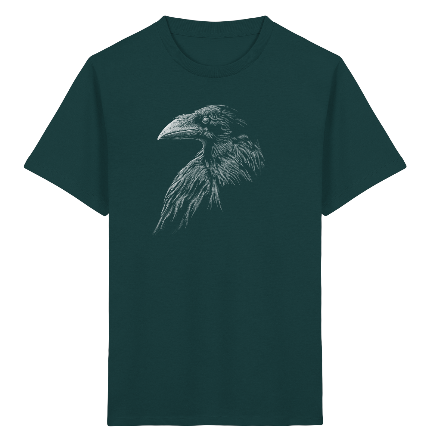 Kritzelkunst Rabe Krähe - Kids Organic Shirt
