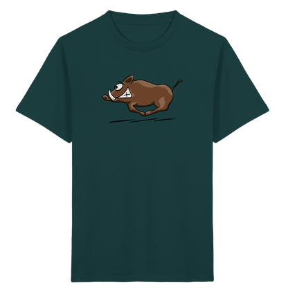 sauwildes Wildschwein | Wildsau  - Kids Organic Shirt