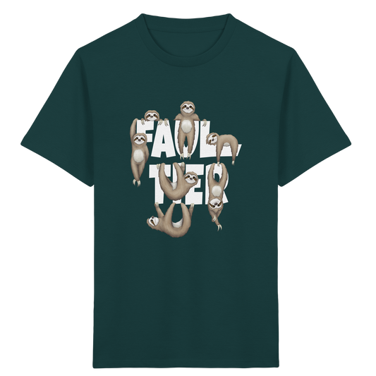 Viele gechillte Faultiere - Kids Organic Shirt
