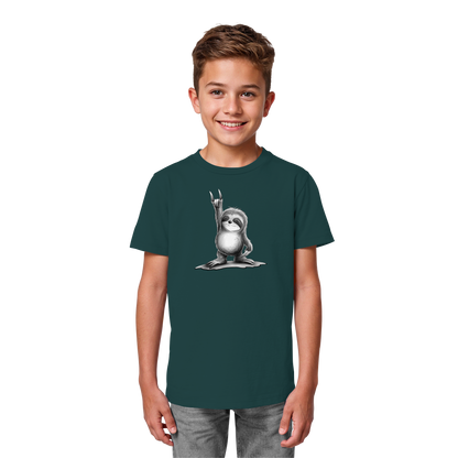 Rock On Party Faultier - Kids Organic Shirt