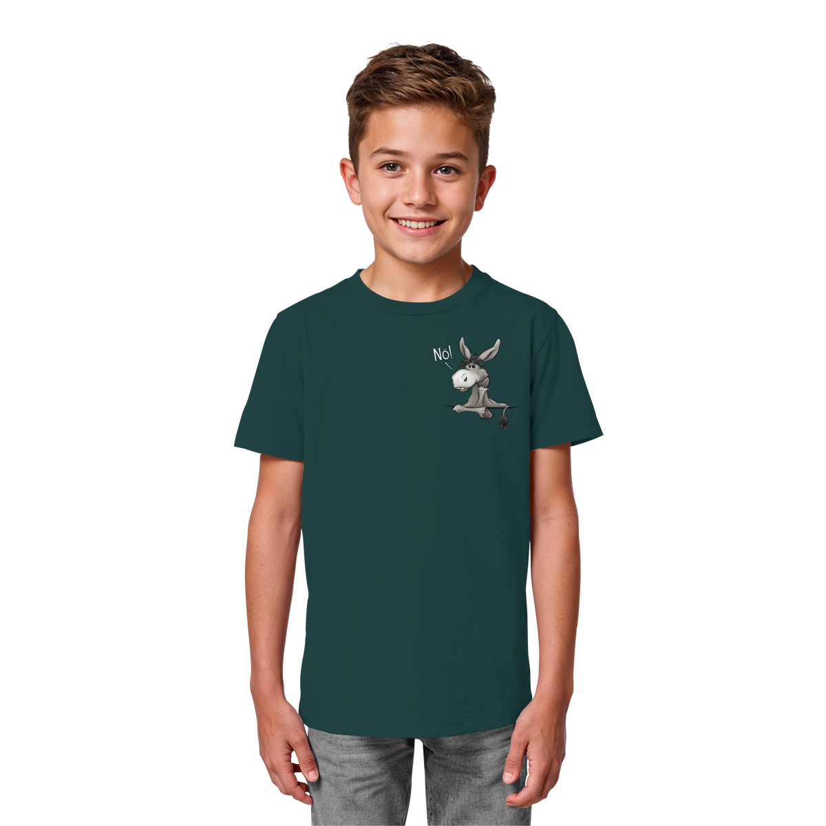 Nö! Störrischer Esel - Kids Organic Shirt