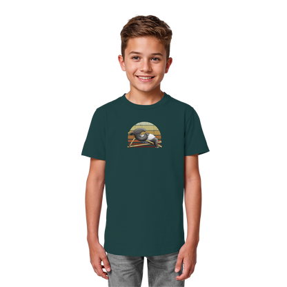 Lässiger Retro Sundown Tapir - Kids Organic Shirt