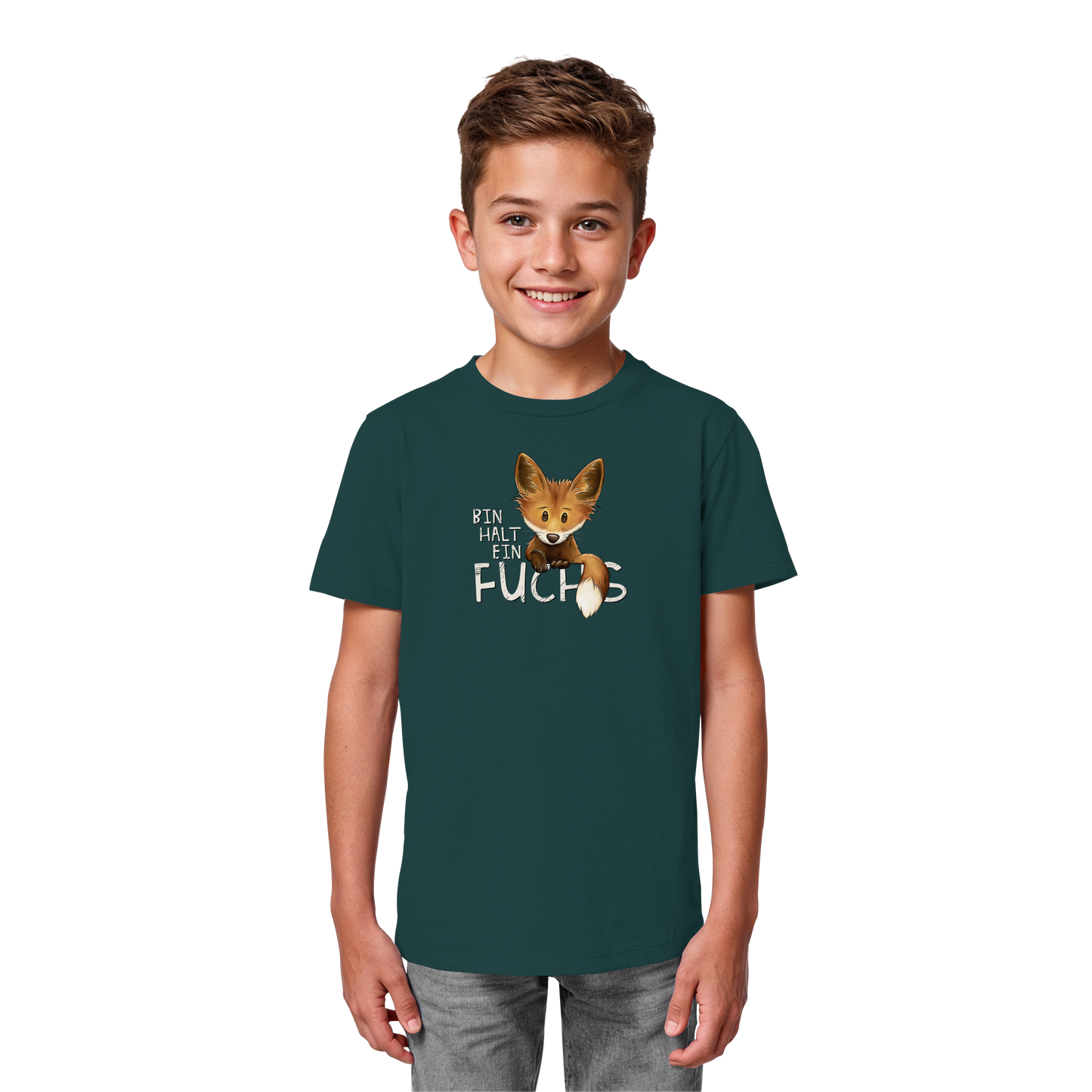 Bin halt ein Fuchs - Kids Organic Shirt