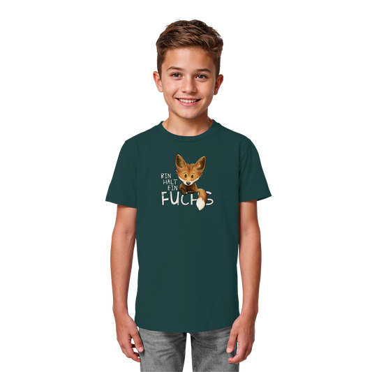 Bin halt ein Fuchs - Kids Organic Shirt