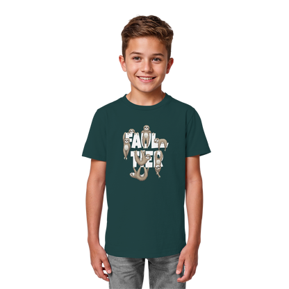 Viele gechillte Faultiere - Kids Organic Shirt