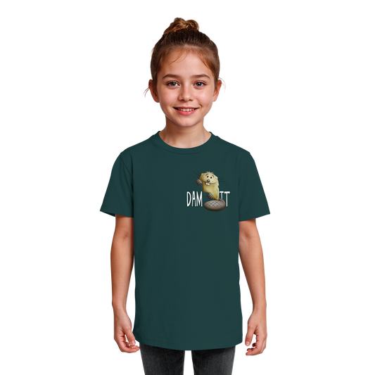 Dam It Verdammt Lustiger Biber - Kids Organic Shirt