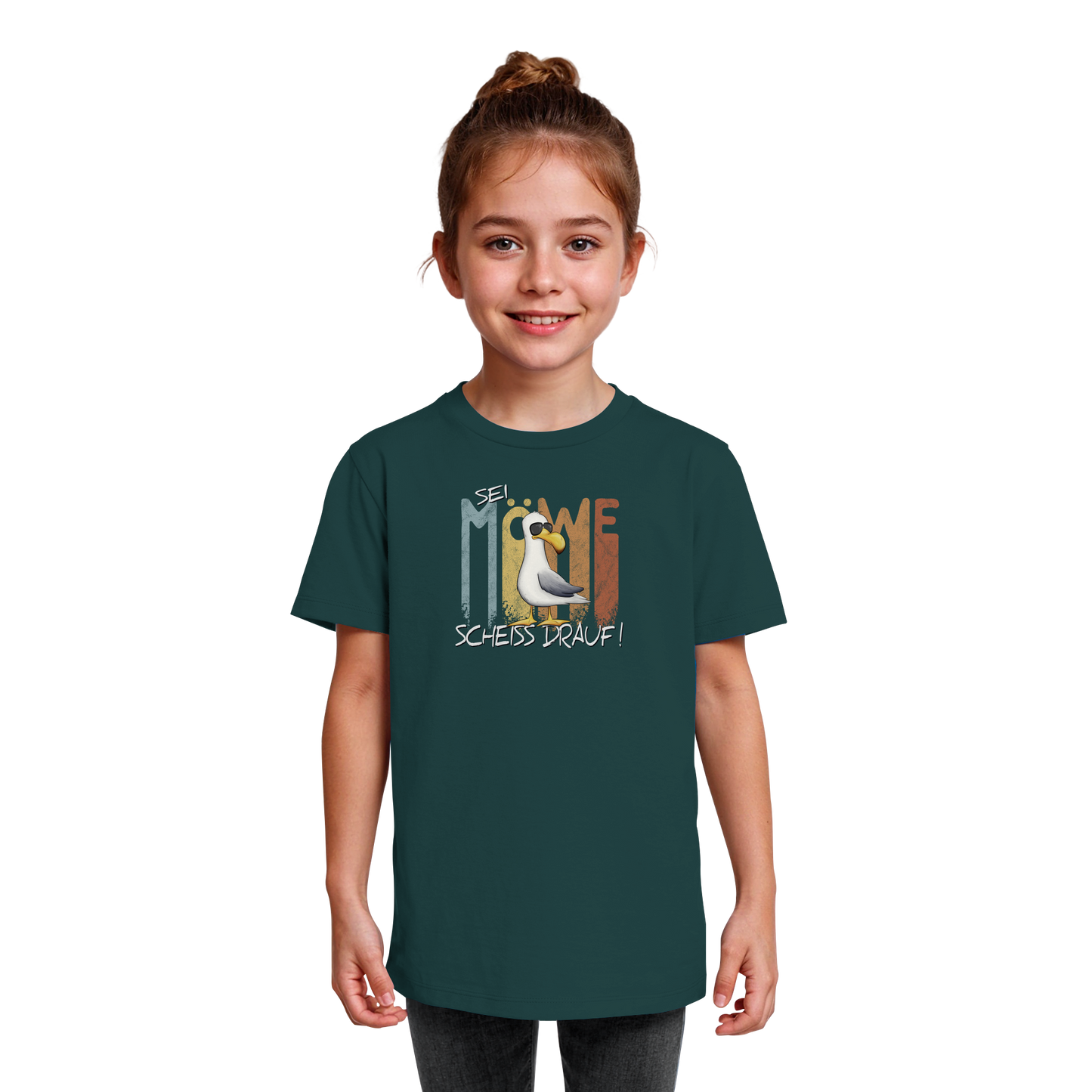 Sei Möwe Scheiß Drauf  - Kids Organic Shirt