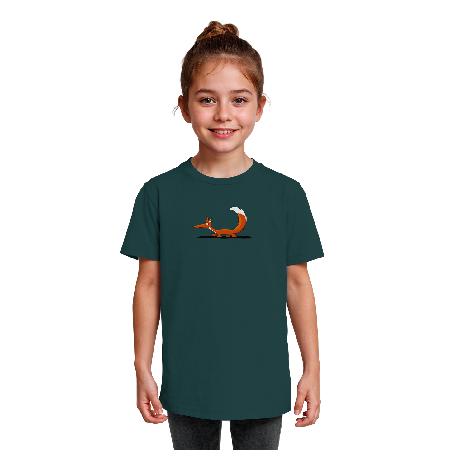 Lässiger cooler Fuchs | Mr. Fox, der Schleicher - Kids Organic Shirt