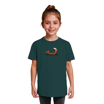 Lässiger cooler Fuchs | Mr. Fox, der Schleicher - Kids Organic Shirt
