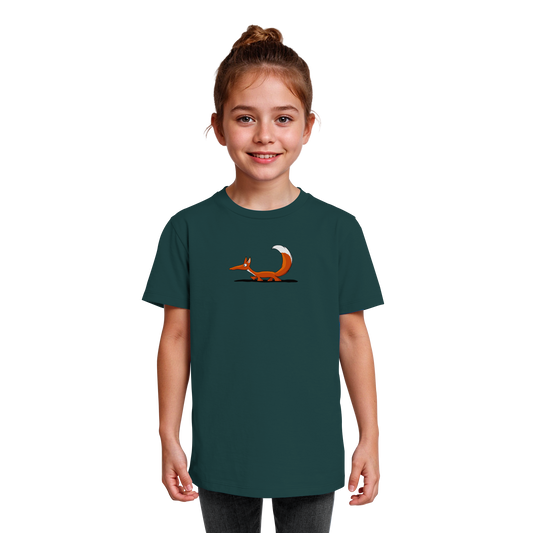 Lässiger cooler Fuchs | Mr. Fox, der Schleicher - Kids Organic Shirt