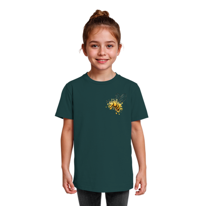 Lässige kleine Honig-Biene - Kids Organic Shirt