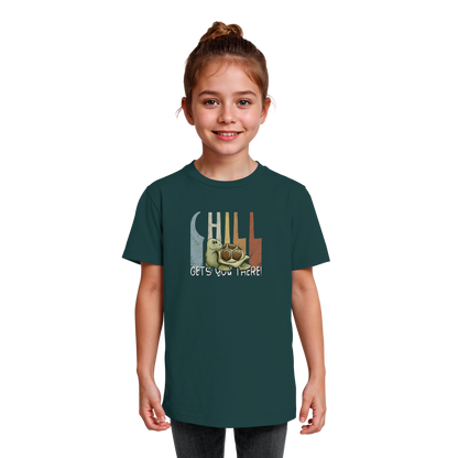 Gechillt gemütliche Schildkröte - Kids Organic Shirt