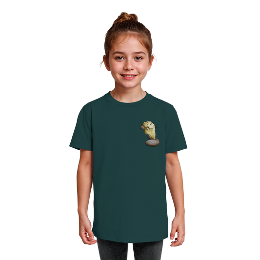 Lustiger frecher Biber - Kids Organic Shirt