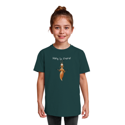 Hang In There | Lässiges Eichhörnchen - Kids Organic Shirt