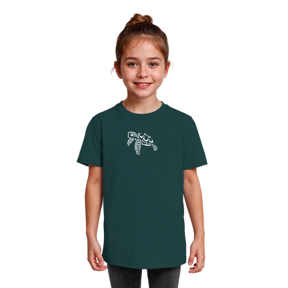schwimmende Meeres-Schildkröte - Kids Organic Shirt