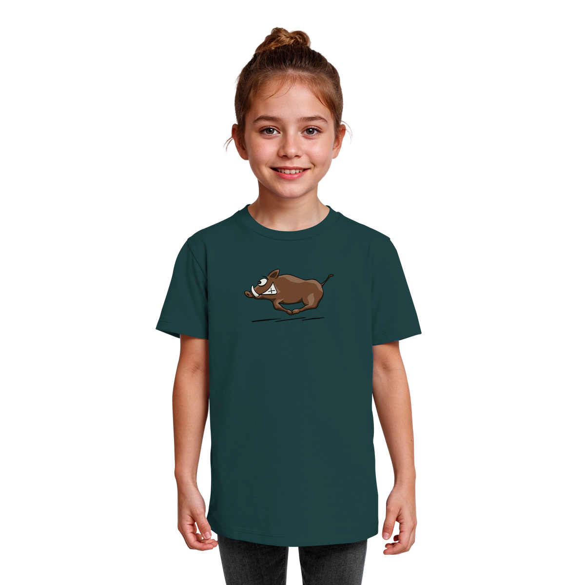 sauwildes Wildschwein | Wildsau  - Kids Organic Shirt