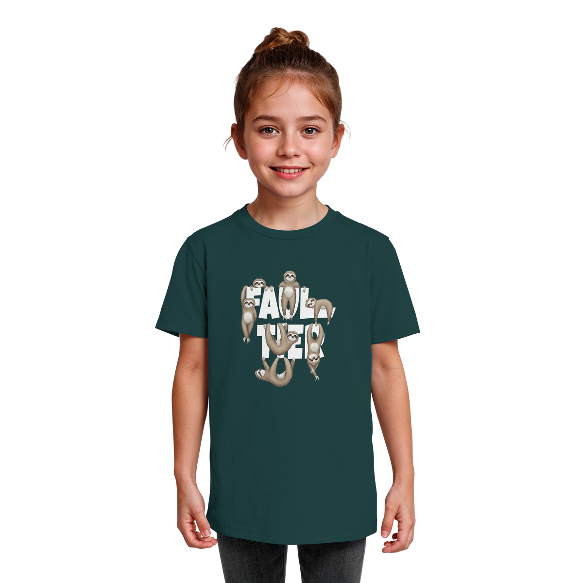 Viele gechillte Faultiere - Kids Organic Shirt
