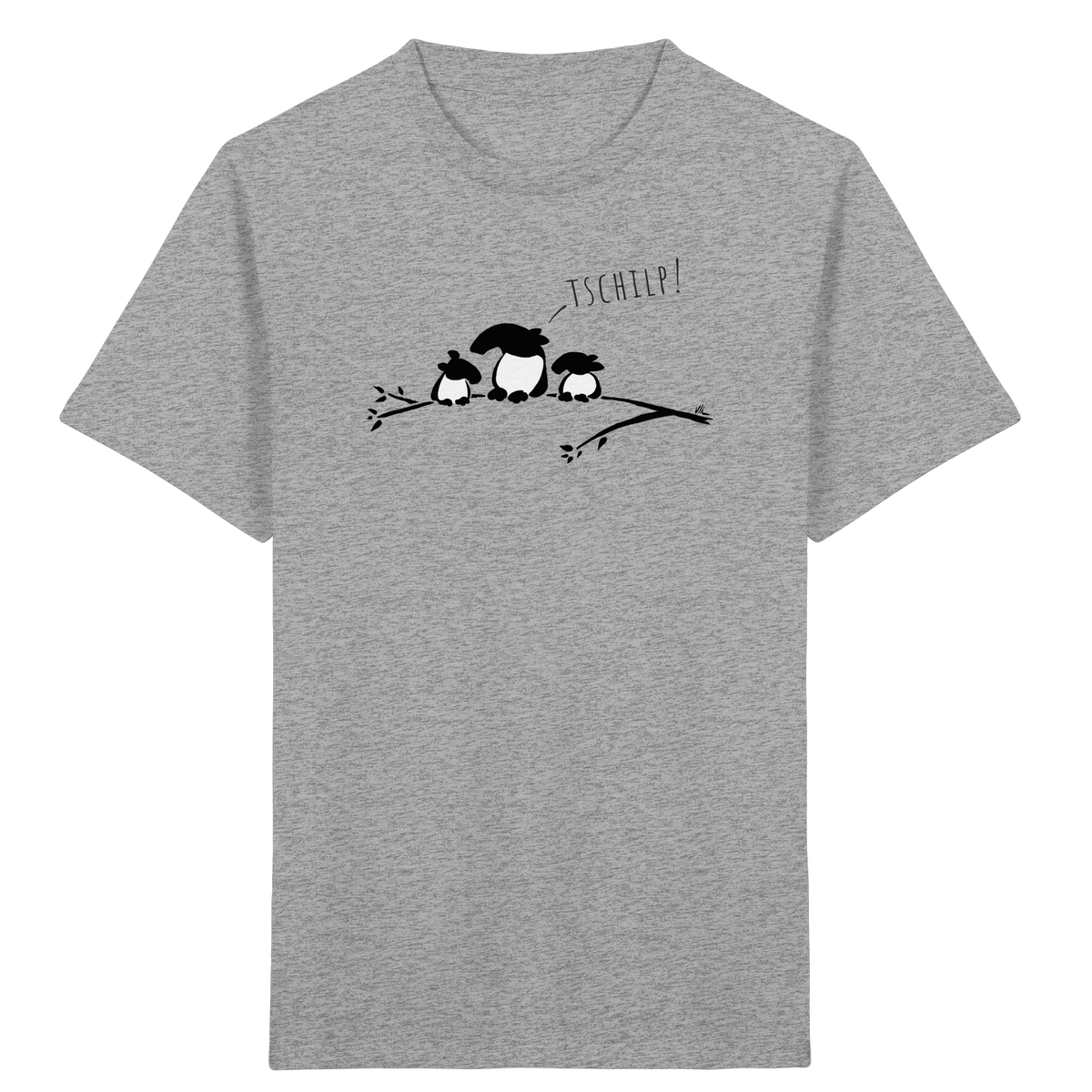 Drei kleine Tapir-Vögel - Kids Organic Shirt