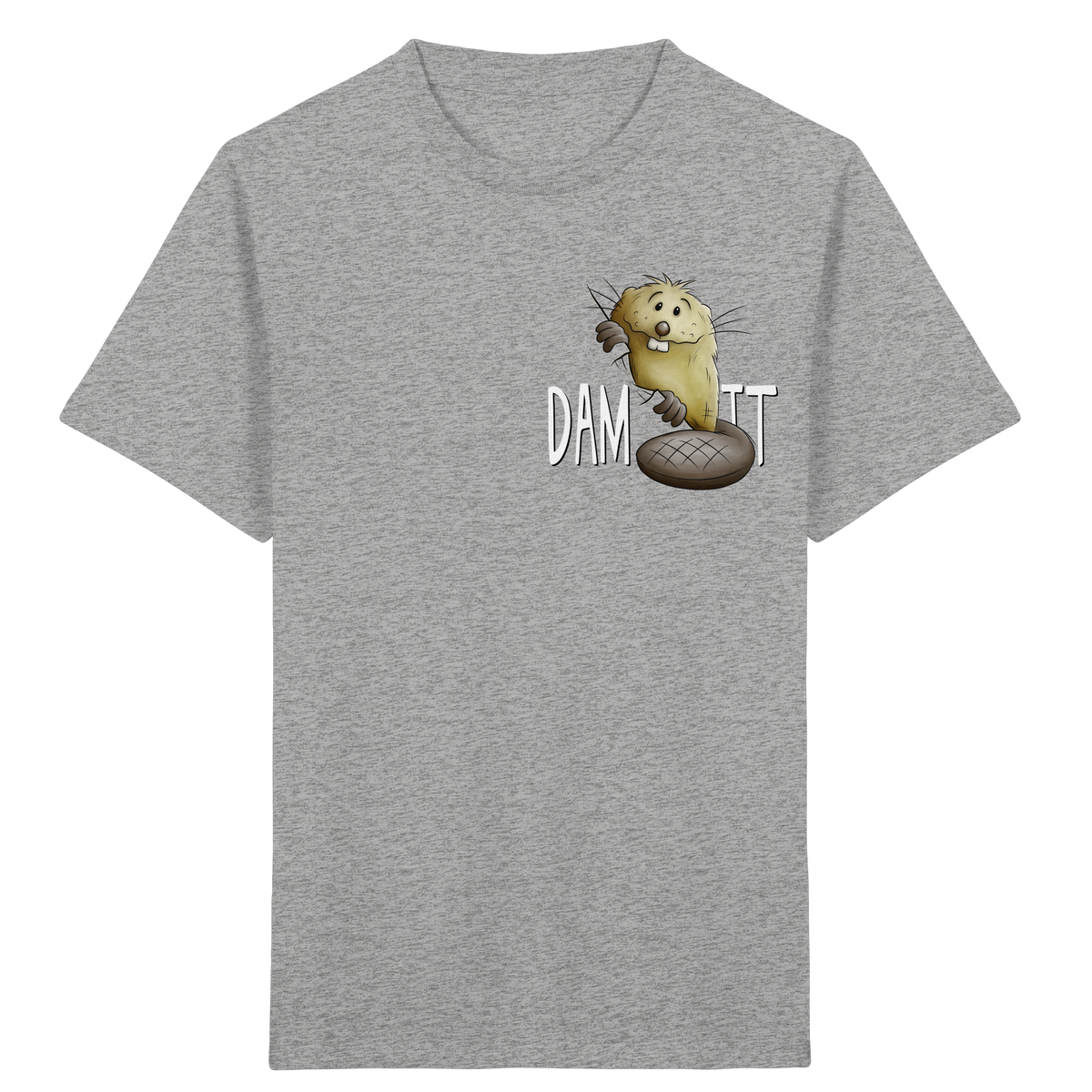 Dam It Verdammt Lustiger Biber - Kids Organic Shirt