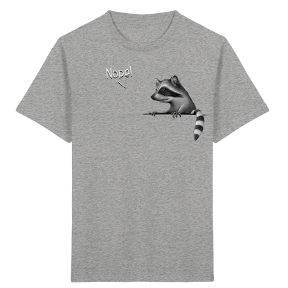 Nope! Frecher verwegener Waschbär - Kids Organic Shirt
