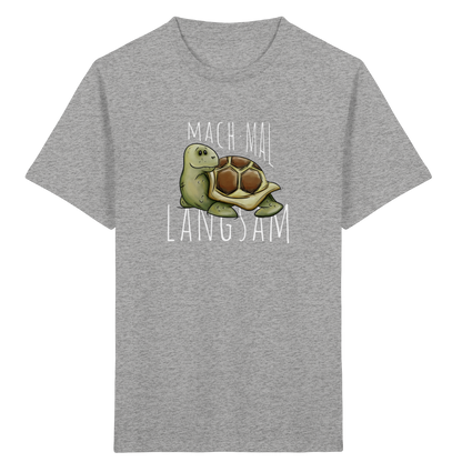 Mach mal langsam Schildkröte - Kids Organic Shirt